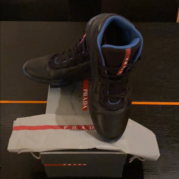 Prada high top sneakers - Picture 3 of 6
